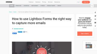 
                            2. How to use Lightbox Forms the right way to capture more emails