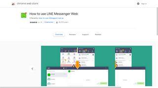 
                            3. How to use LINE Messenger Web - Google Chrome