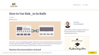 
                            5. How to Use link_to in Rails - Mix & Go