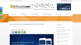 
                            10. How to use Luno bitcoin exchange to buy bitcoin in South Africa