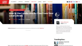 
                            6. How to Use Lynda.com for Free From Your Local Library - MakeUseOf