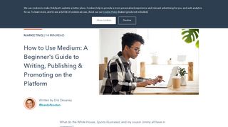 
                            10. How to Use Medium: A Beginner's Guide to Writing, Publishing ...