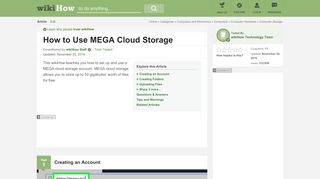 
                            7. How to Use MEGA Cloud Storage - wikiHow