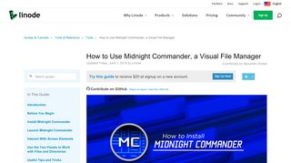 
                            7. How to Use Midnight Commander, a Visual File Manager - Linode