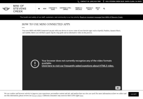 
                            12. How to Use MINI Connected Apps | MINI of Stevens Creek
