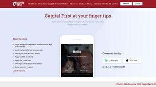 
                            1. How To Use Mobile App - Capital First