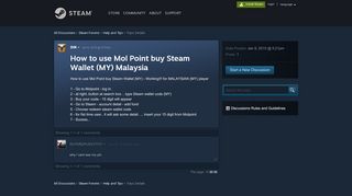 
                            11. How to use Mol Point buy Steam Wallet (MY) Malaysia :: Help and ...