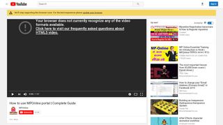 
                            10. How to use MPOnline portal | Complete Guide - YouTube