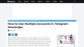 
                            10. How to Use Multiple Accounts in Telegram Messenger | Beebom