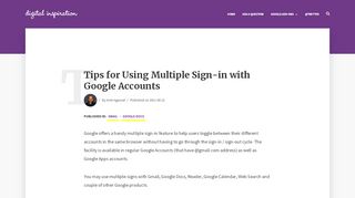 
                            10. How to Use Multiple Sign-in with Gmail and Google Accounts - Labnol