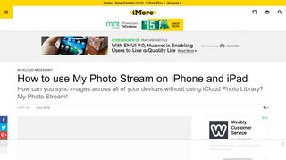 
                            4. How to use My Photo Stream on iPhone and iPad | iMore