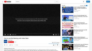 
                            4. How to use Net Banking with Indian Bank - YouTube