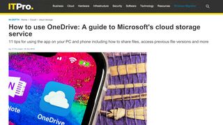 
                            8. How to use OneDrive: A guide to Microsoft's cloud storage service | Alphr