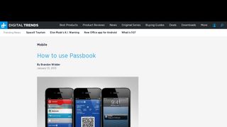 
                            11. How to use Passbook | Digital Trends