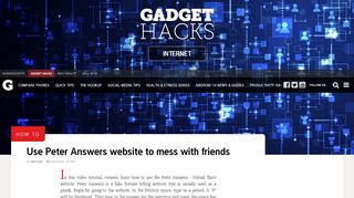
                            10. How to Use Peter Answers website to mess with friends « Internet ...