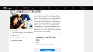 
                            11. How to Use Photobucket to Upload Files | Chron.com