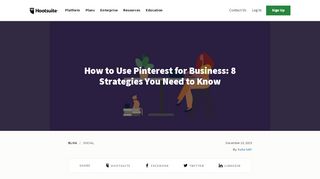 
                            9. How to Use Pinterest for Business: 8 Strategies You Need to Know