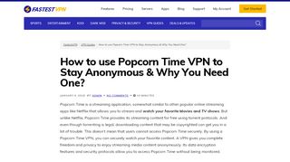 
                            3. How to use Popcorn Time VPN to Stay Anonymous  ...
