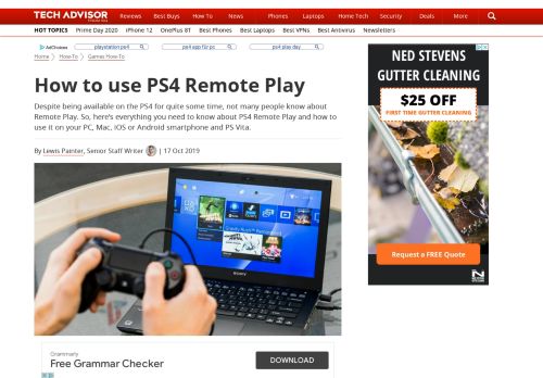 
                            7. How To Use PS4 Remote Play - Tech Advisor