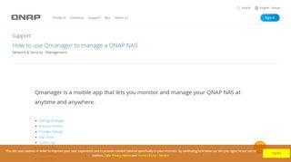 
                            3. How to use Qmanager to manage a QNAP NAS - QNAP