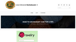 
                            6. How to Use Ravelry: Our Top 4 Tips | Lion Brand Notebook