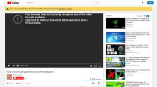 
                            3. how to use razer game booster without sign in - YouTube