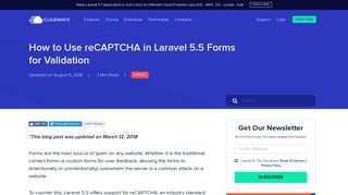 
                            8. How to Use reCAPTCHA in Laravel 5.5 Forms For Validation