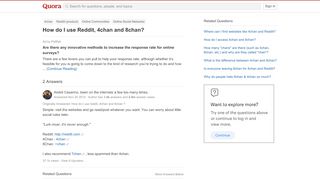 
                            12. How to use Reddit, 4chan and 8chan - Quora