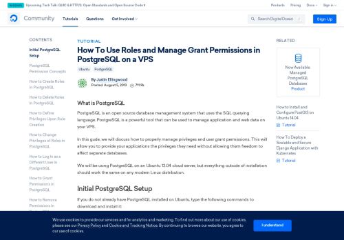 
                            9. How To Use Roles and Manage Grant Permissions in PostgreSQL on ...
