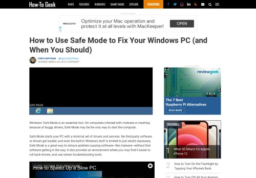 
                            7. How to Use Safe Mode to Fix Your Windows PC (and When You Should)