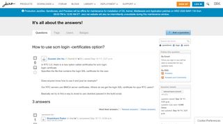 
                            2. How to use scm login -certificates option? - Jazz Forum - Jazz.net