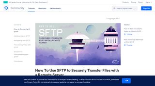 
                            7. How To Use SFTP to Securely Transfer Files with a Remote Server ...