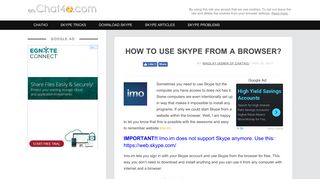 
                            3. How To Use Skype From A Browser? - Chat4o