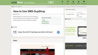 
                            8. How to Use SMS GupShup: 9 Steps (with Pictures) - wikiHow