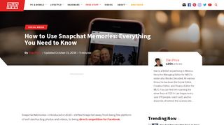 
                            12. How to Use Snapchat Memories: Everything You Need to ...