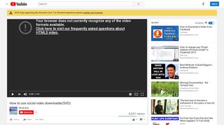 
                            13. How to use social video downloader(SVD) - YouTube