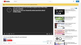 
                            6. How to use Spotify in India (Pc and Android) - YouTube