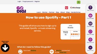 
                            11. How to use Spotify - Part 1 | Go Digi
