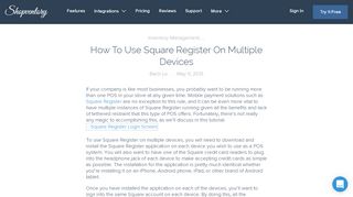 
                            9. How To Use Square Register On Multiple Devices — Shopventory