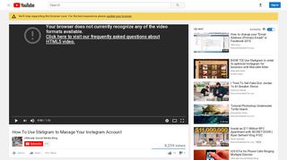 
                            10. How To Use Statigram to Manage Your Instagram Account - YouTube