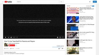 
                            8. How To Use TeamStuff For Parents and Players - YouTube