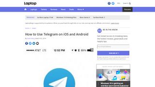 
                            11. How to Use Telegram Messaging App on iOS, Android - Laptop Mag