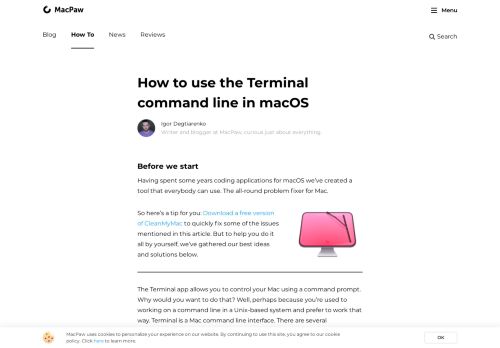
                            12. How to use Terminal on Mac: Basic commands and functions - MacPaw