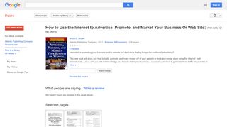 
                            9. How to Use the Internet to Advertise, Promote, and Market ...