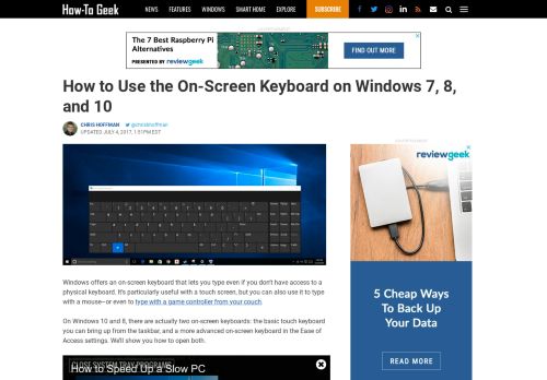 
                            7. How to Use the On-Screen Keyboard on Windows 7, 8, and 10