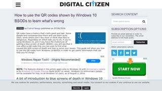 
                            8. How to use the QR codes shown by Windows 10 BSODs to learn ...