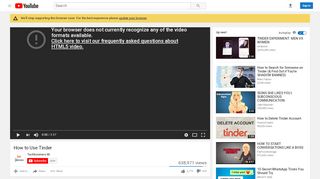 
                            10. How to Use Tinder - YouTube