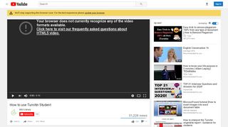 
                            6. How to use Turnitin Student - YouTube