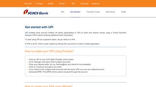 
                            13. How to Use UPI with iMobile and Pockets App - ICICI Bank