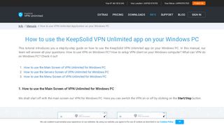 
                            6. How to Use VPN Unlimited Application on Windows PC